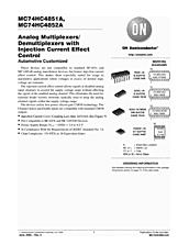 DataSheet MC74HC4852A pdf